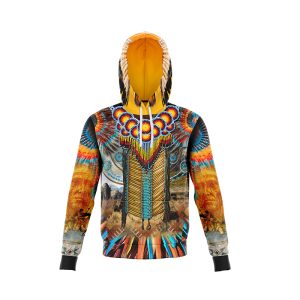 Graphic Designer Hoodie - Pullover  (1296-Stampede)