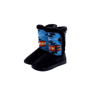 Ladies Winter Boots - Black Blue (0842 Black Blue)