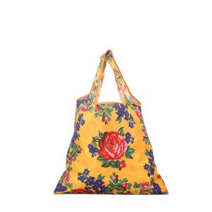 Kokum Floral 985 - Reusable Tote Bag - Yellow