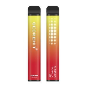 Gcorehit Bold 50- 3000 Disposable - Classic Ice Vanilla Ice Mesh (3000-Classic Ice Vanilla Ice Mesh)