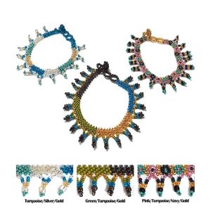 Seed Bead Volcano Anklet (SB-Volcan)