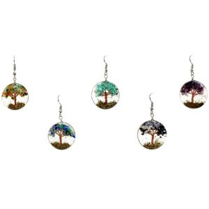 Acrylic Tree Of Life Earring (TOL-AC-EAR)