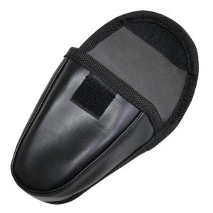 New Black Leather Handcuff Shealth Pouch Case with Belt Holster Tactical (PCH)