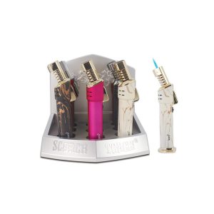 Scorch Torch -  Table Torch 45deg Lock Button 6.75" (61675-1)