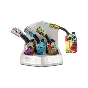 Scorch Torch - Bendable Torch 6"- Assorted Leaf 420 Designs (61685-1)