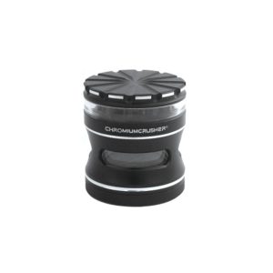 Elite 2.5” 4pcs Chromium Crusher® extra storage w/ window (70382 Black)