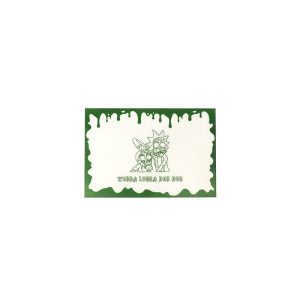 Cartoon Rectangle Silicone Dab Mat (AK2184 Green)
