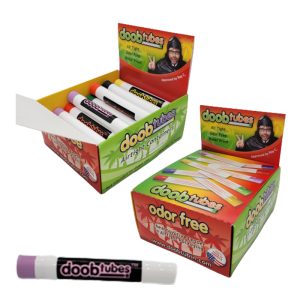 Doob tubes - White With Logo Small