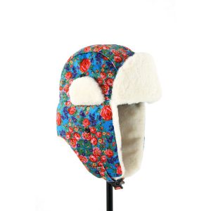 Floral 968 - Floral Winter Trapper Hat -Assorted (Floral 968)
