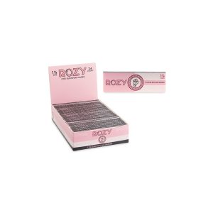 Rozy Pink 1 1/4 Size Rolling Papers - 24ct Display (RZ-009)