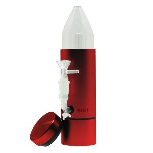 Thicket Lite Glass Pipe Bong –  Red (THC-Red)