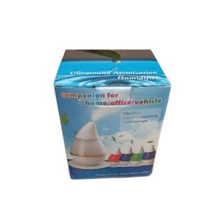 Mini USB Charging Ultrasound Atomization Humidifier with Colorful Gradient Light