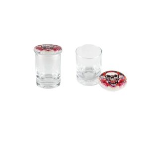 Glass Storage Container (AK2113 Skull)