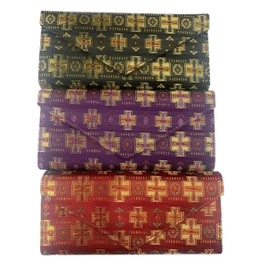 Oregon Trail Embroidered Women's Magnetic Snap Wallet (2660)