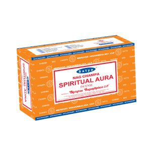 Satya Nag Champa - Spiritual Aura Incense Sticks, 15g