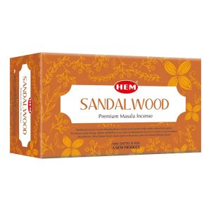 HEM Fragrances - Sandalwood Premium Masala Incense, 15g