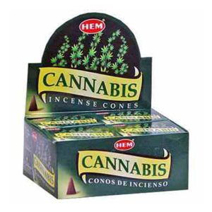 HEM Fragrances - Cannabis Incense Cones (05.305)
