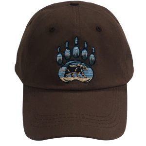 Native Black Bear Youth Hat - Black (Native Hat-02)