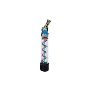 0.7 x 5" - 7P Plus - Twisty Glass Blunt (HH197-Purple)
