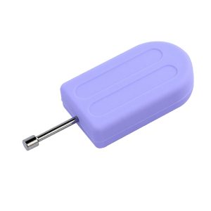 Silicone Ice Cream Shape Jar - Purple (C45)