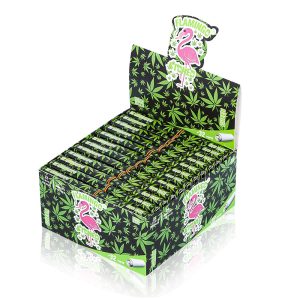 Flamingo Stone Rolling Paper, 110x44MM (SF-11005-LV Green)