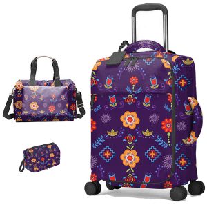 Delux Travel Weekender Set - Purple (1620-2054)