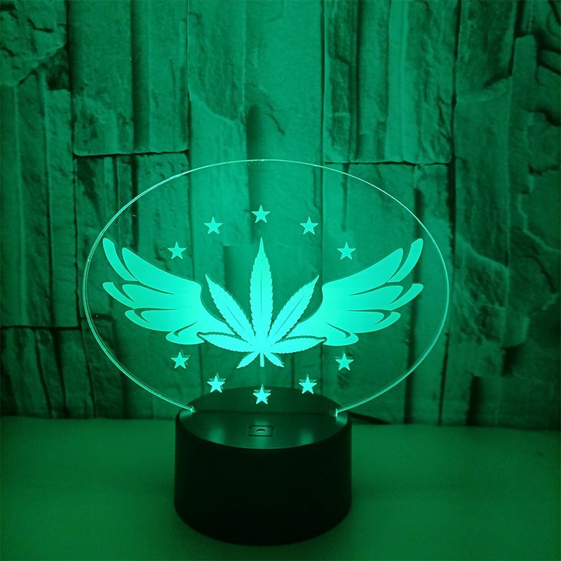 LED Table Lamp - Eagle Star - 3D Night Light Optical Visual Illusion (420 Light-30) - Image 4