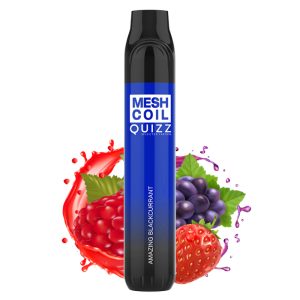 Quizz 2500 Puffs - Disposable Vape - 2% Nic -Amazing Black Currant
