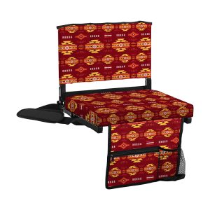 Bleacher Seat Cushion with Back Support - (0632)