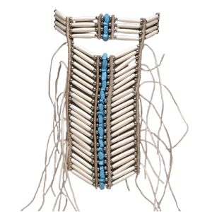 Breast Plate In Handcrafted Bone - Medium (5250)