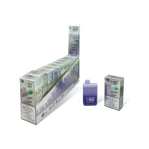 Lush Vape 4000 Puffs Rechargeable Disposable Vape Device - Sakura Grape - 20mg/ml (SKK551)