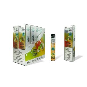 Lush Vape 2000 Puffs Rechargeable Disposable Vape Device - Apple Melon - 20mg/ml (SKK552)
