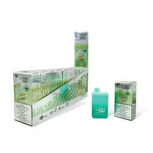 Lush Vape 4000 Puffs Rechargeable Disposable Vape Device -  Lemon Mint - 20mg/ml (SKK551)