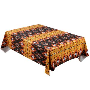 Table Cover Indigenous Style Abstract Art - (MD3055)