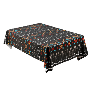 Table Cover Indigenous Style Abstract Art - (MD3056)