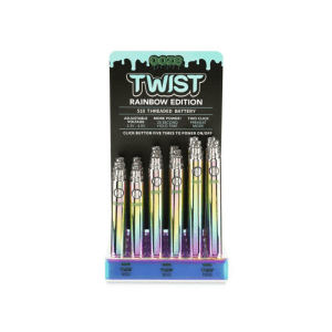 Ooze Twist Battery Display - Rainbow (OOZ-1135)