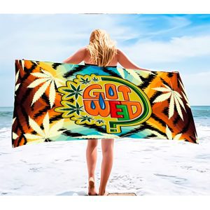 Got Weed Beach Towel - (TWL-0003)