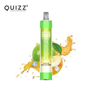 Mesh Coil by QUIZZ Plus 4000 Puffs RGB Disposable Vape -  Apple Ice (20mg/ml) - (QD30 Plus)