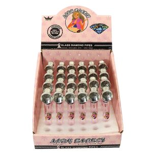 Lady Hornet Smoking Pipe - Pink (YD127-FEN-LH)