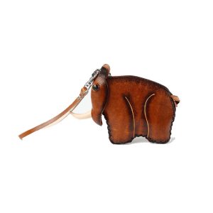 Brown Rhino Body Handmade Leather Hand Bag - (NTV803)