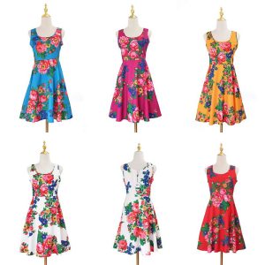 Ladies Kokum Floral Dress - Large (Floral 889-Large/Each)