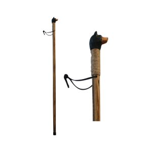 Bear Design Hand Crafted Walking Stick - (CD-4517)