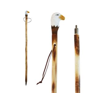 Eagle Design Hand Crafted Walking Stick - (CD-4519)