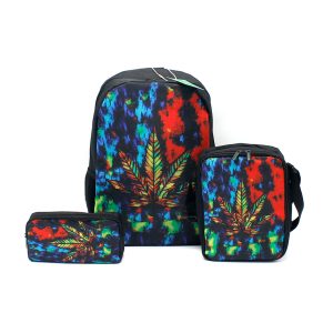 Mr Johnny Green 3Pcs School Bag Set - (M043)