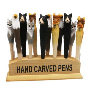 Hand Crafted Wooden Pens - Assorted Designs (CD-4501)