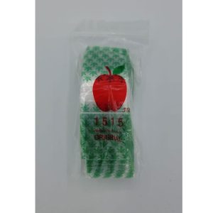 1.5"x1.5" Patterned Leaf Ziploc Bags - (BA1003LEF)