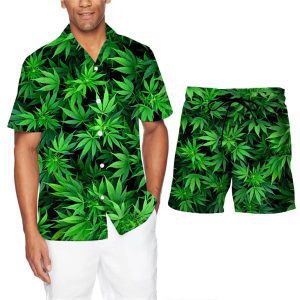 Digital Printed Men's Shirt Set - (M002)