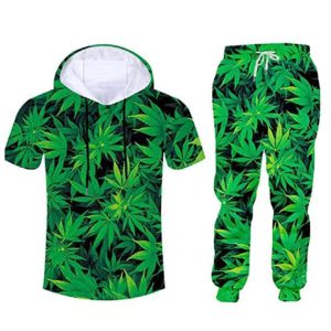 Digital Printed Men's Hoodie Set - (M005)