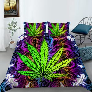 Digital Printed 3Pcs Queen Size Duvet Cover - (M007)