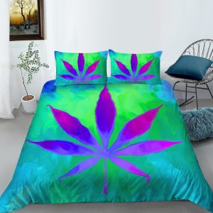 Digital Printed 3Pcs Queen Size Duvet Cover - (M011)